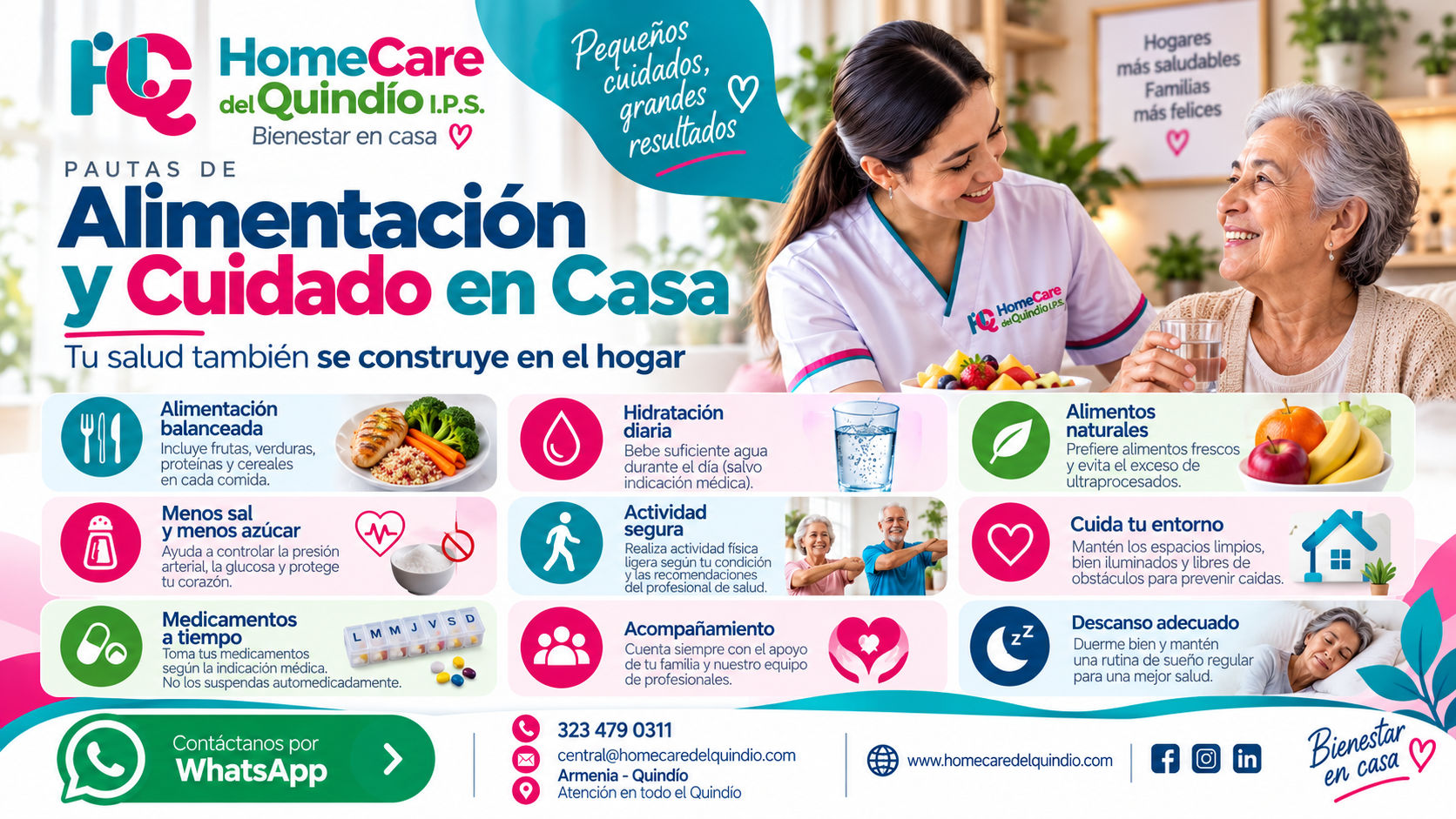 ALIMENTACIÓN Y CUIDADO EN CASA